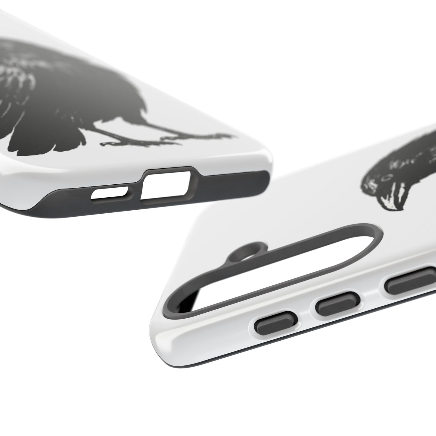 Smith & Raven | Black Raven Illustration Phone Case | Tough Protective Case