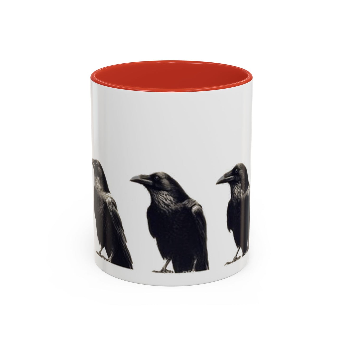 Smith & Raven | Five Ravens Mug | Accent Color Mugs | 11oz or 15oz