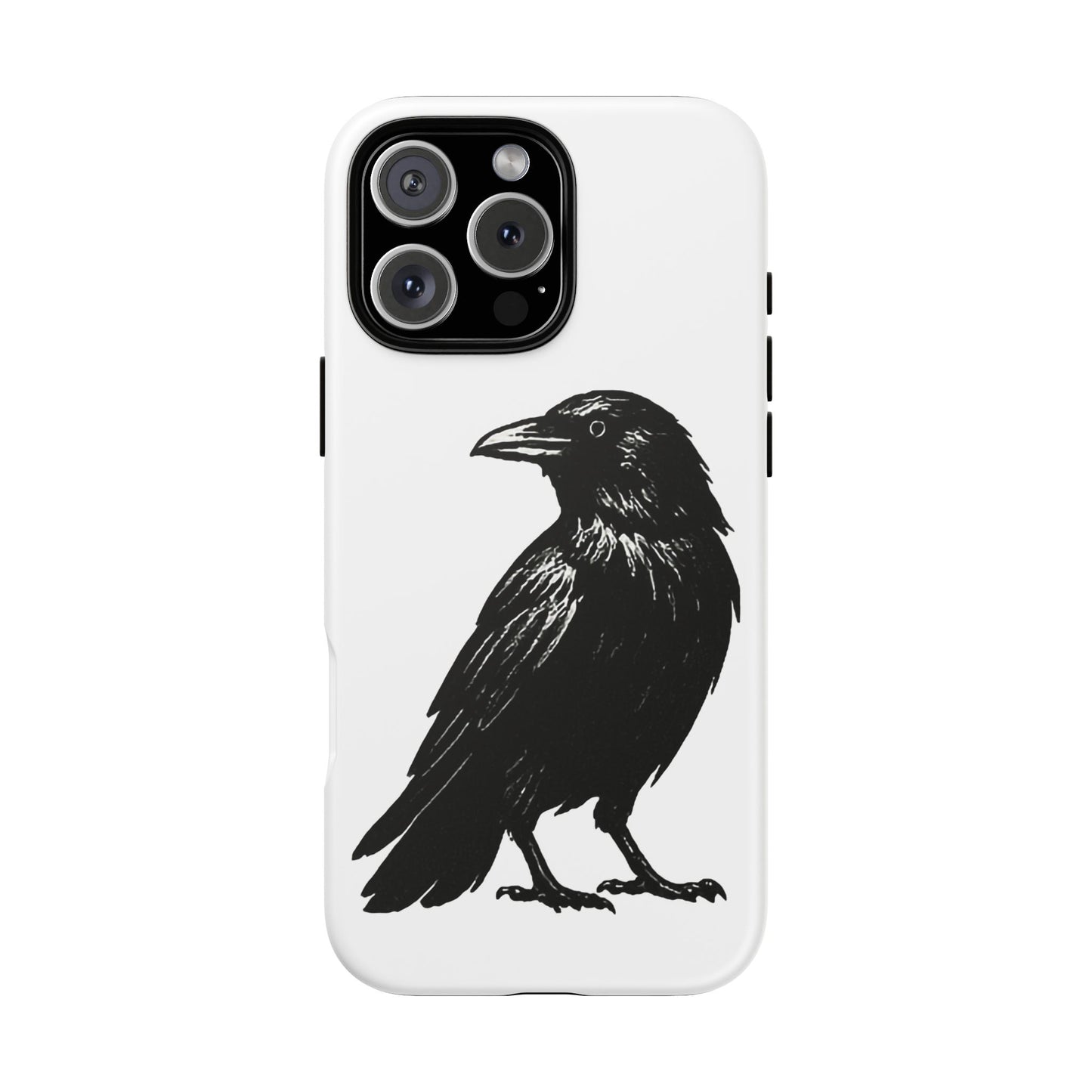 Smith & Raven | Black Raven Illustration Phone Case | Tough Protective Case