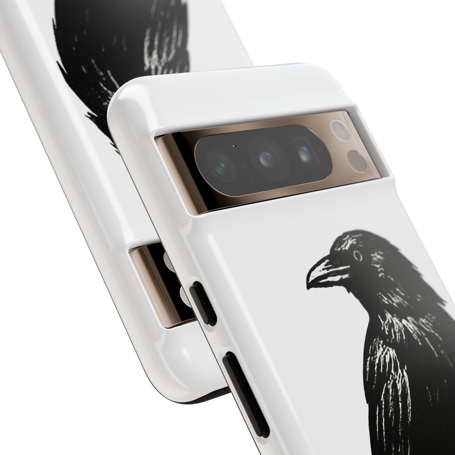 Smith & Raven | Black Raven Illustration Phone Case | Tough Protective Case