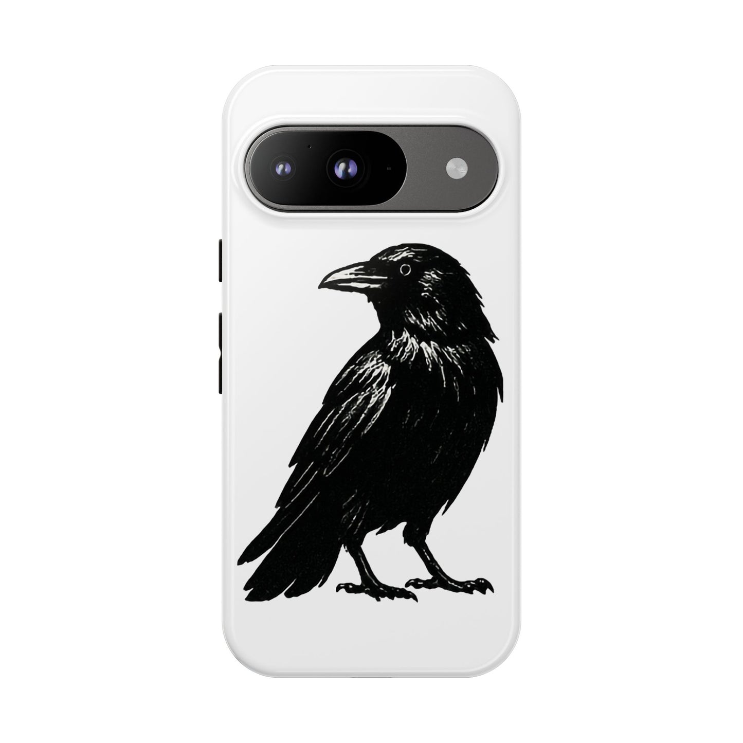 Smith & Raven | Black Raven Illustration Phone Case | Tough Protective Case