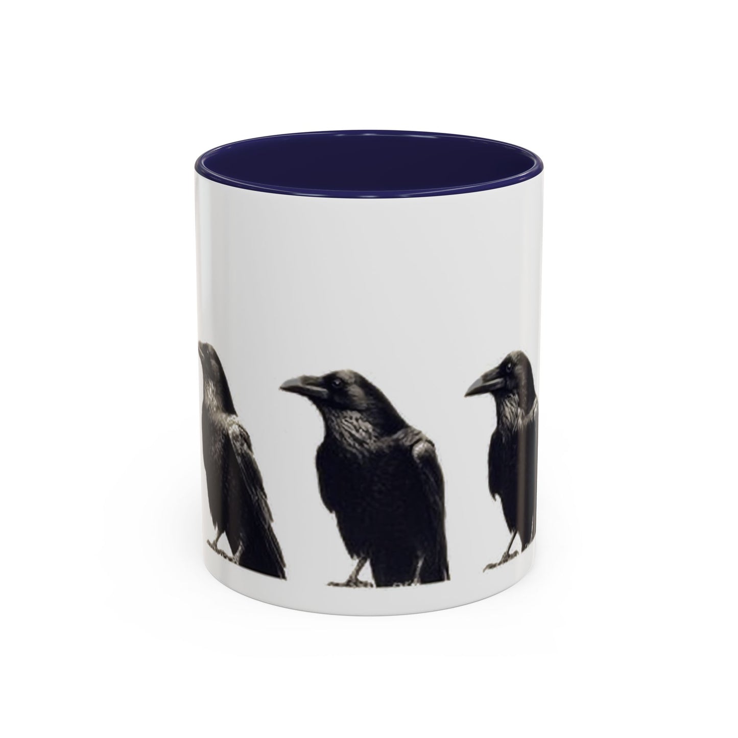 Smith & Raven | Five Ravens Mug | Accent Color Mugs | 11oz or 15oz