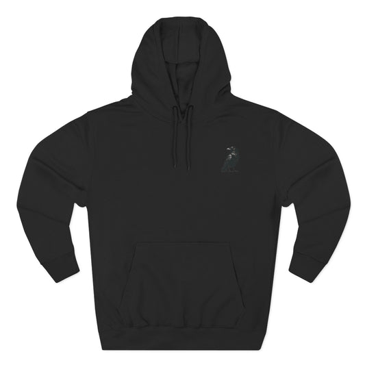 Smith & Raven | Raven Silhouette Hoodie | Black