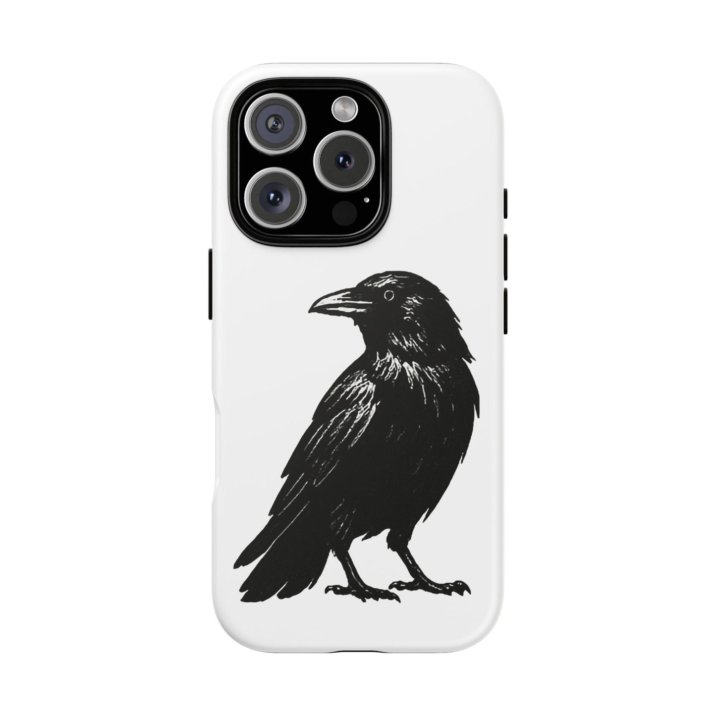 Smith & Raven | Black Raven Illustration Phone Case | Tough Protective Case