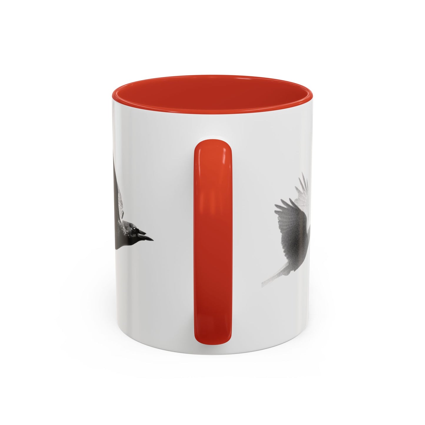 Smith & Raven | Flying Ravens Mug | Accent Color Mugs | 11oz 15oz