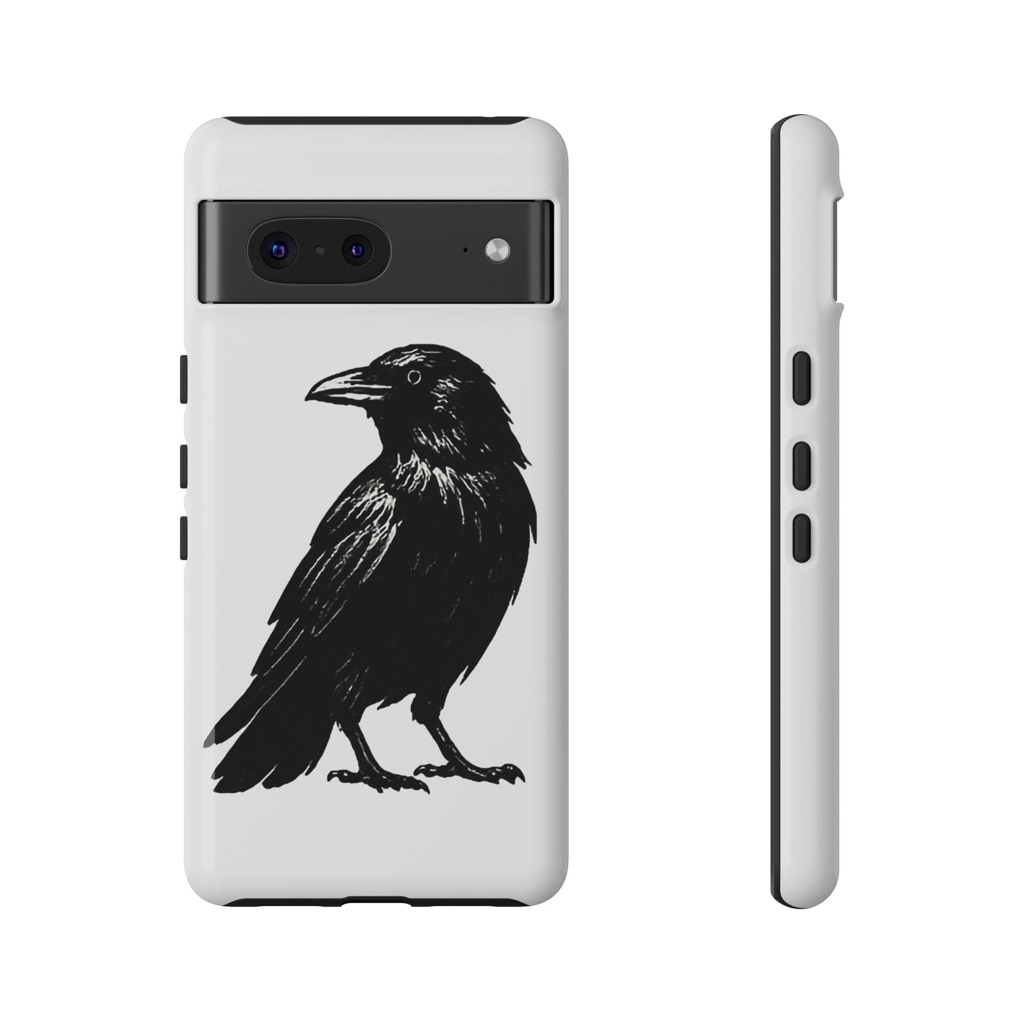 Smith & Raven | Black Raven Illustration Phone Case | Tough Protective Case