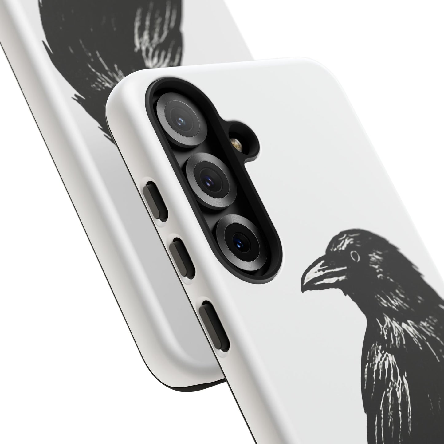 Smith & Raven | Black Raven Illustration Phone Case | Tough Protective Case