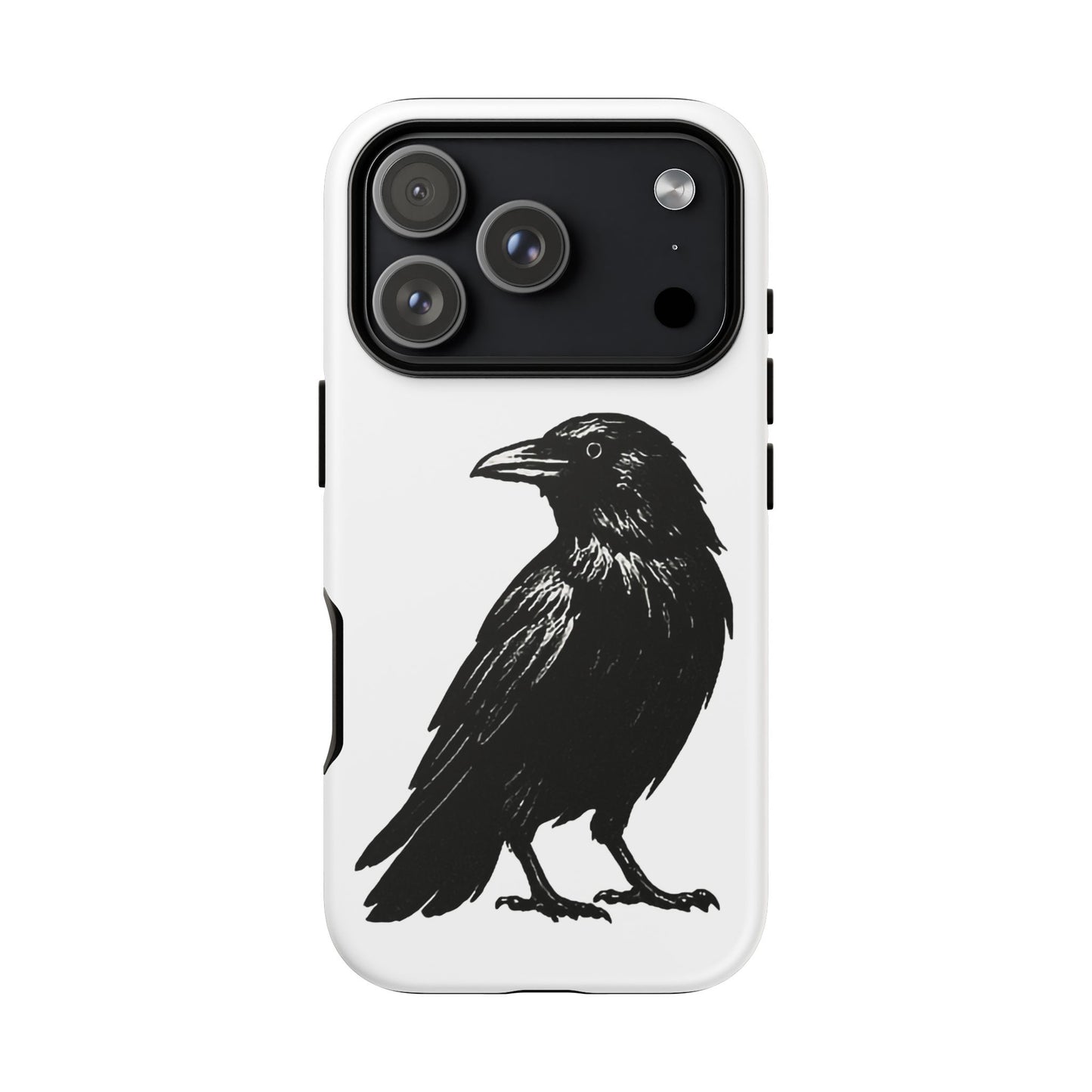 Smith & Raven | Black Raven Illustration Phone Case | Tough Protective Case