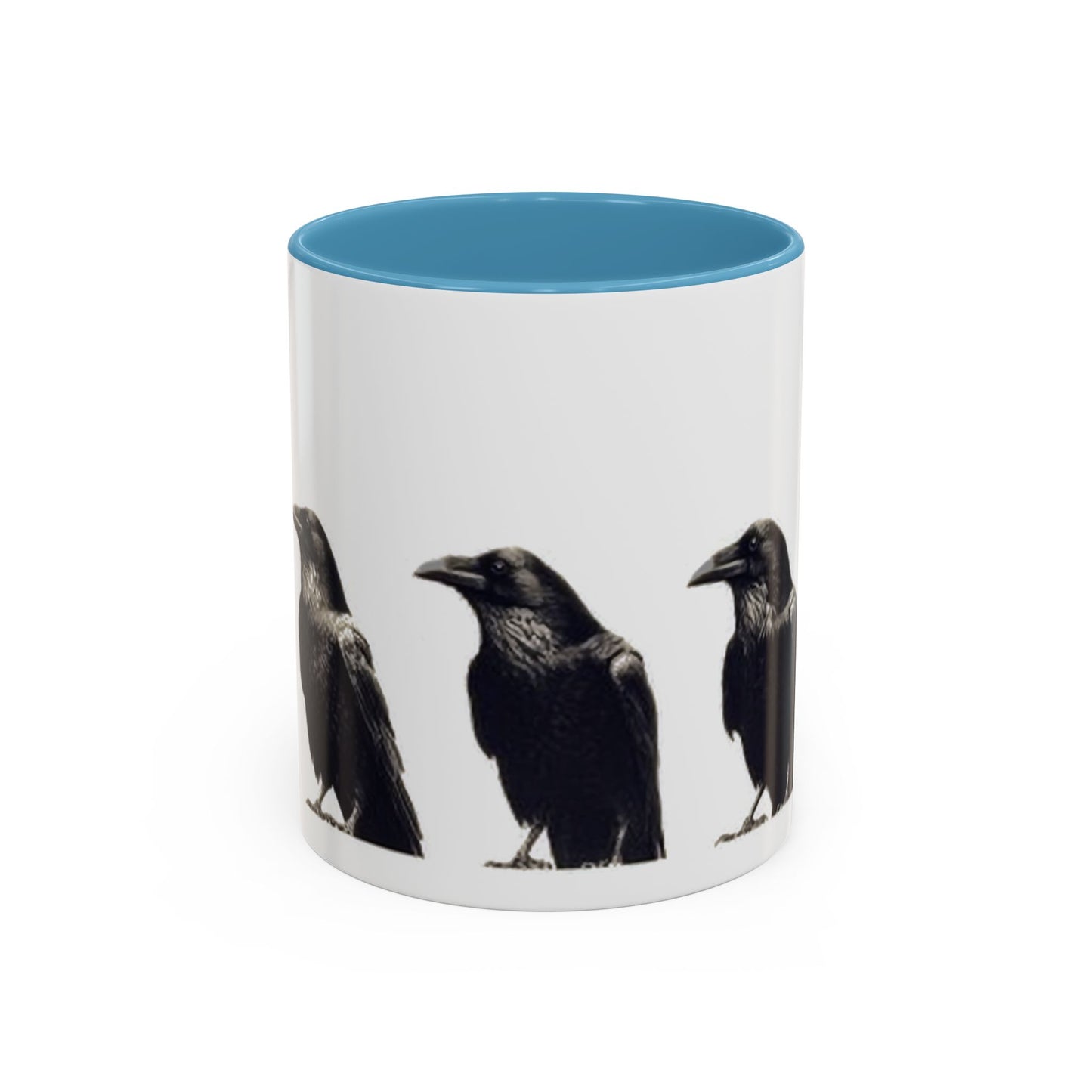 Smith & Raven | Five Ravens Mug | Accent Color Mugs | 11oz or 15oz