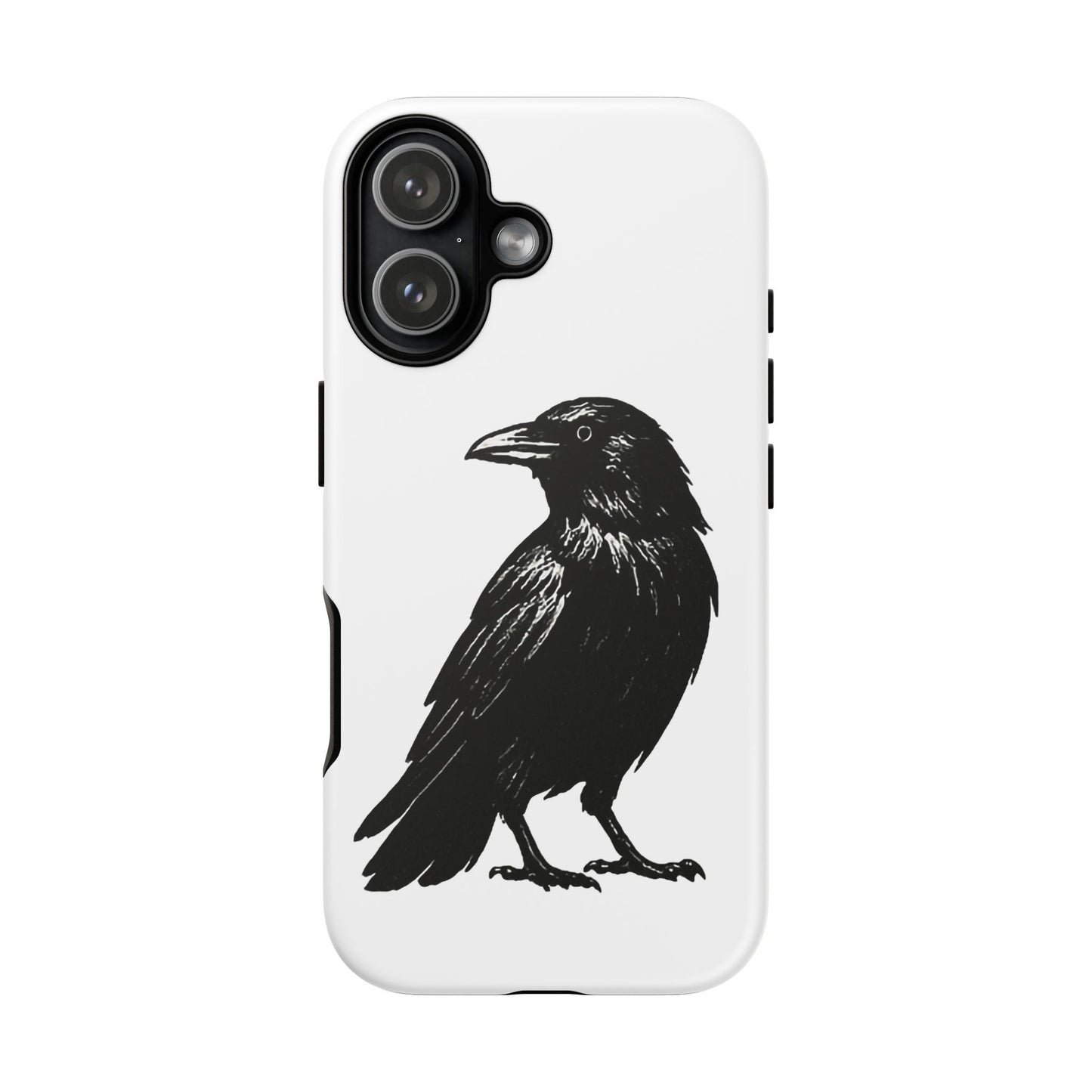 Smith & Raven | Black Raven Illustration Phone Case | Tough Protective Case