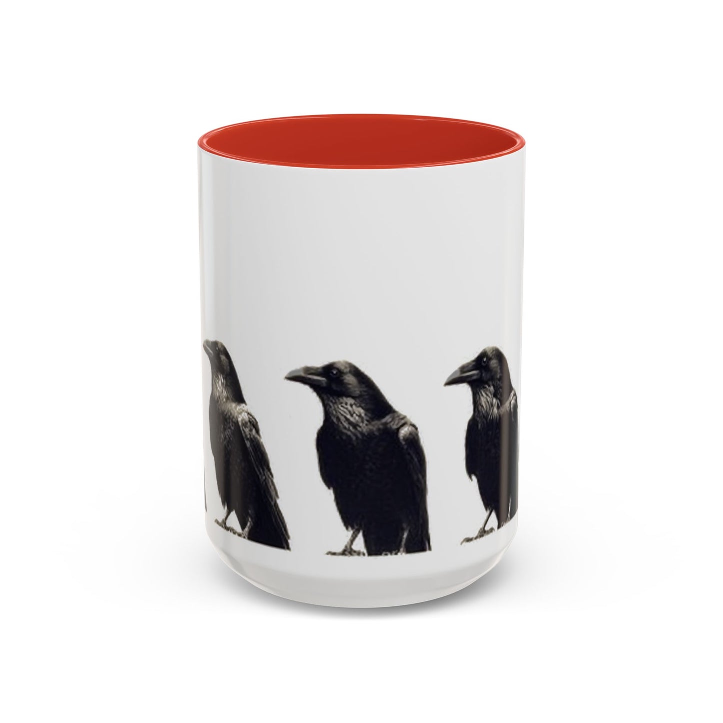 Smith & Raven | Five Ravens Mug | Accent Color Mugs | 11oz or 15oz
