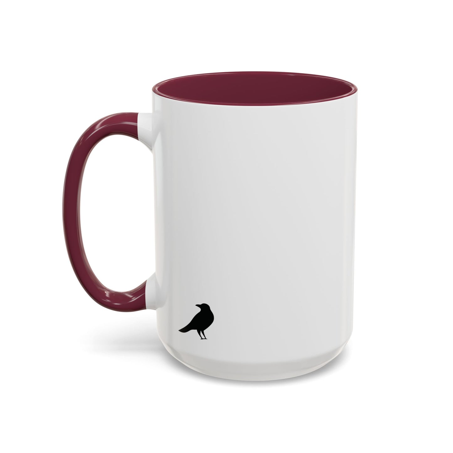 Grey Wolf White Ceramic Accent Color Coffee Mug | Cinematic Nature Inspired Design | Nature Lover Gift | Smith & Raven