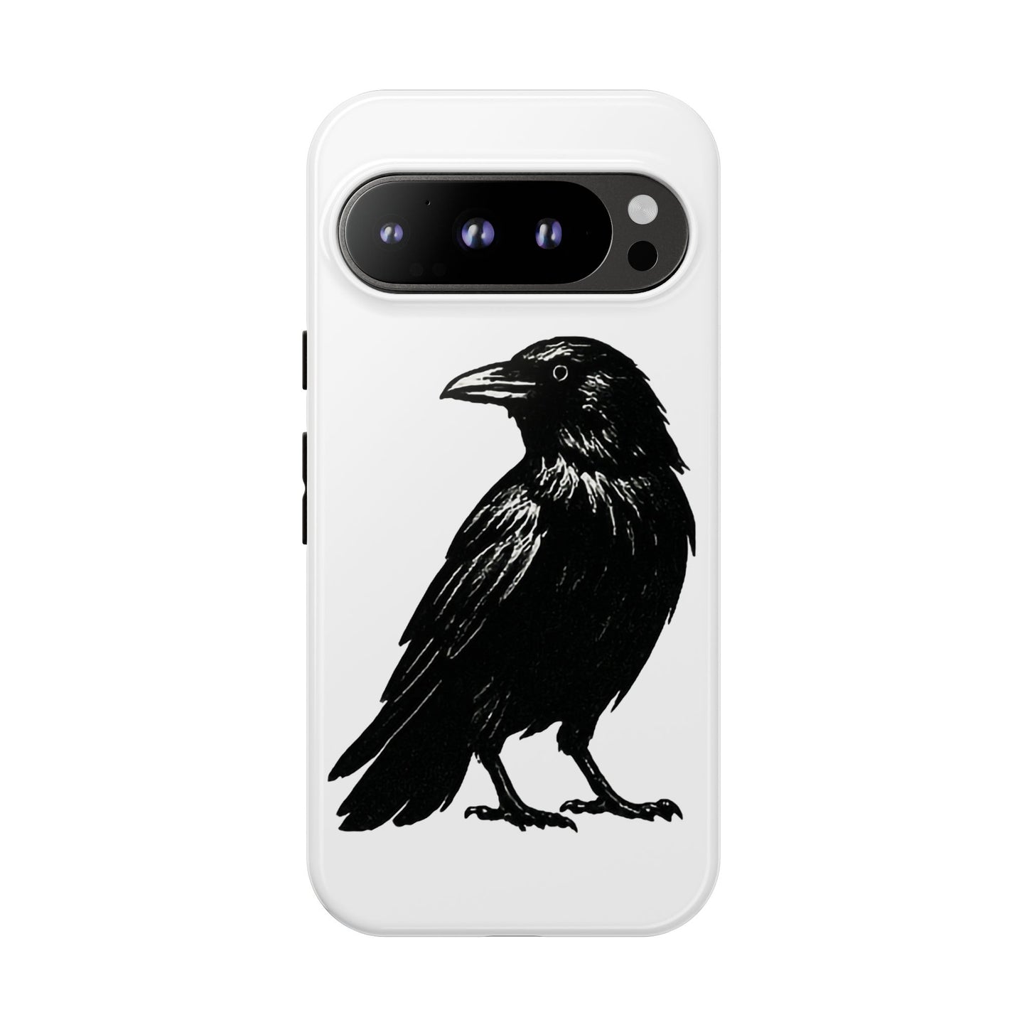 Smith & Raven | Black Raven Illustration Phone Case | Tough Protective Case