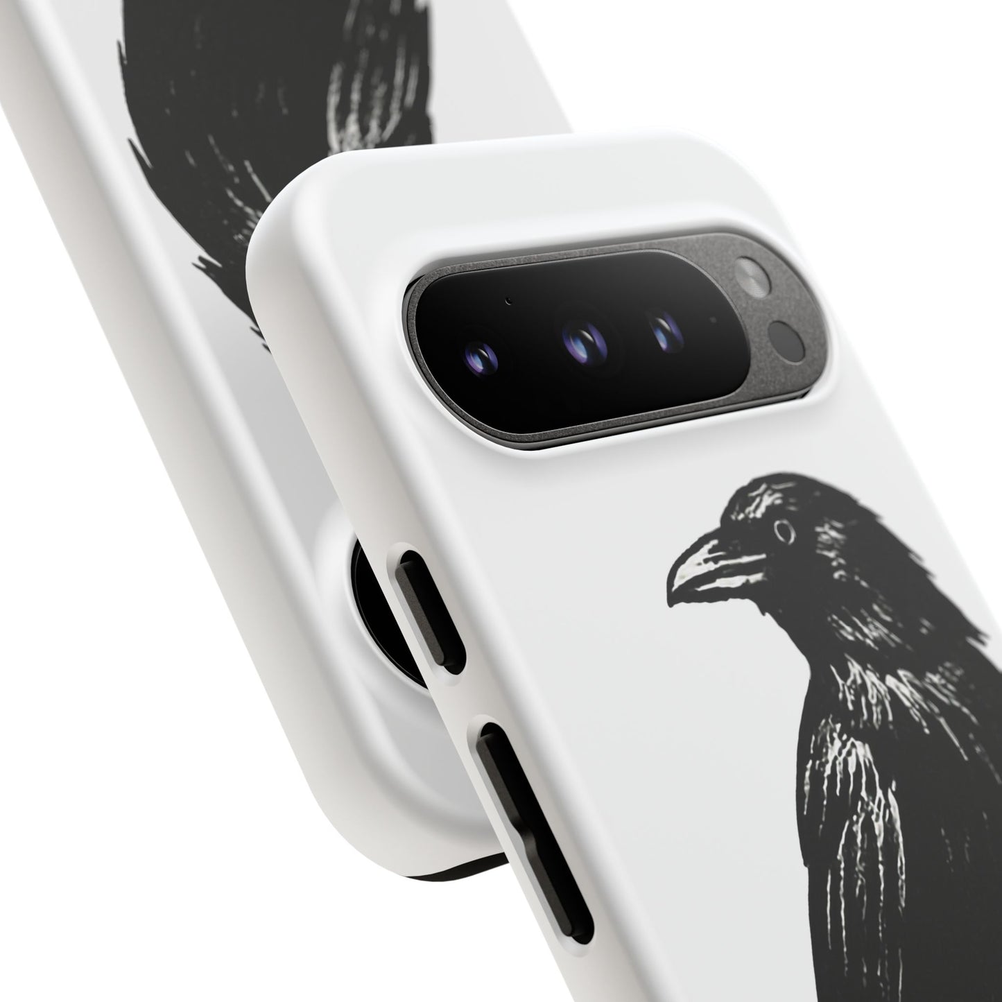 Smith & Raven | Black Raven Illustration Phone Case | Tough Protective Case